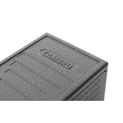 Termoizolační box Cam GoBox Economy 46 l, GN 1/1, GN 1/2, Cambro, Černá, 600x400x(H)316mm | EPP180E110
